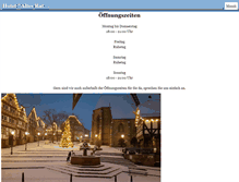 Tablet Screenshot of hotel-altes-rathaus-wolfhagen.de